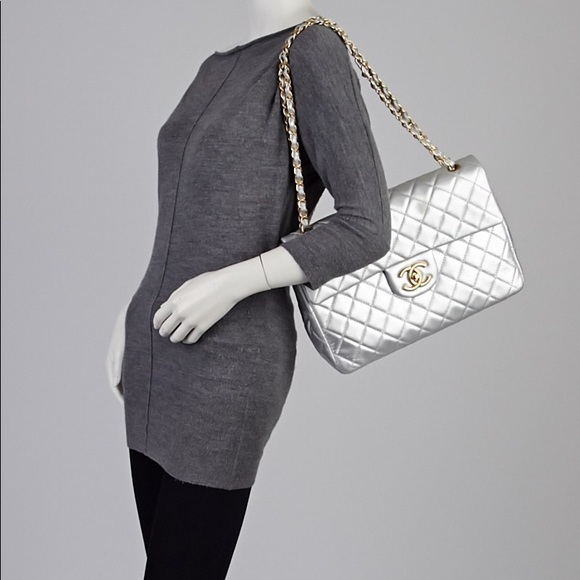 RARE Chanel quilted classic flap jumbo - Picture 13 of 13